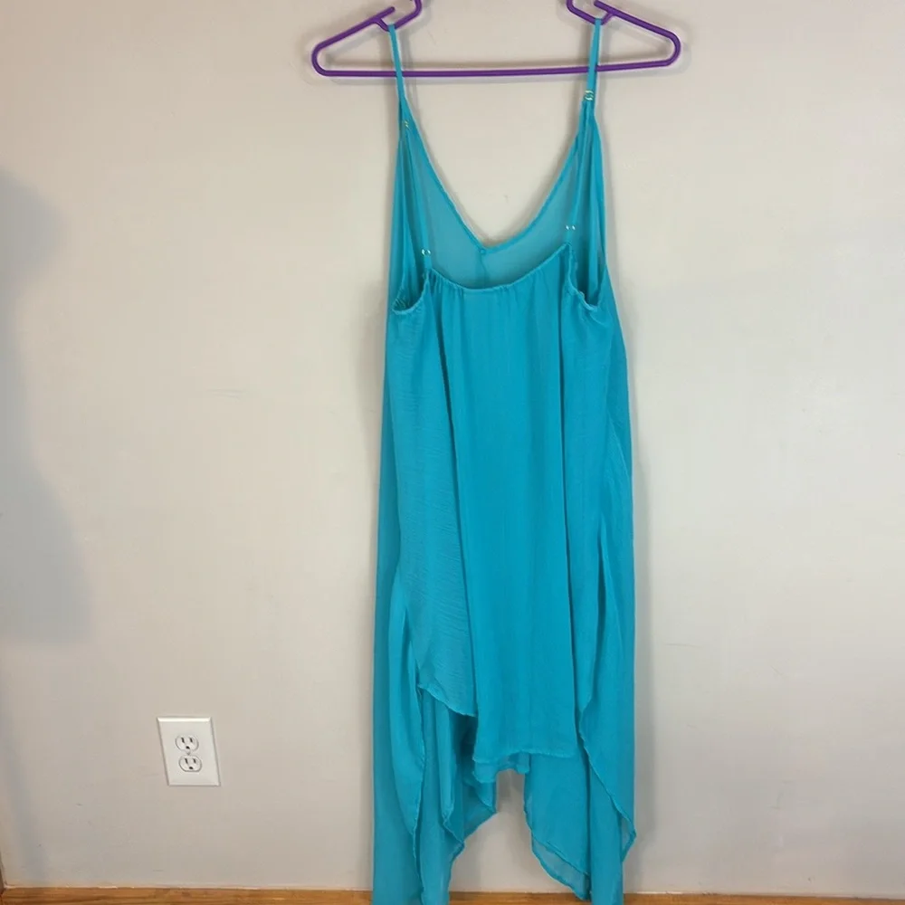 Into the Bleu by American Vibrant mixed Print Swimsuit with Matching Cover-up 14 - Picture 14 of 16